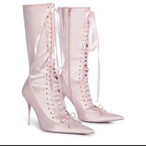 Scandalous Seductive Heeled Boots ! Pink